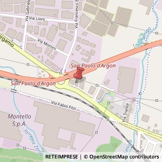 Mappa Via Bergamo, 20, 24060 San Paolo d'Argon, Bergamo (Lombardia)