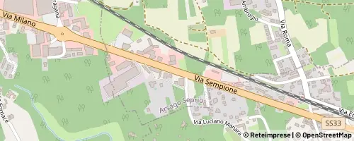 Mappa Arsago Seprio