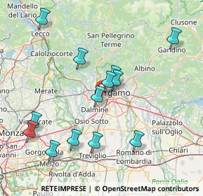Mappa Via M. L. Cadorna, 24048 Treviolo BG, Italia (16.14769)