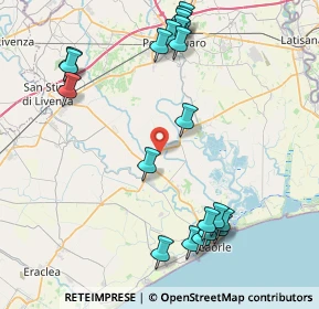 Mappa Via Galileo Galilei, 30029 San Stino di Livenza VE, Italia (9.589)