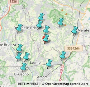 Mappa Via Don Luigi Colombo, 23880 Casatenovo LC, Italia (3.97846)