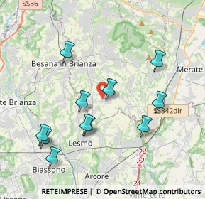 Mappa Via Don Luigi Colombo, 23880 Casatenovo LC, Italia (3.97455)