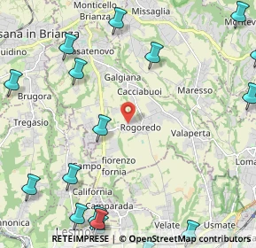 Mappa Via Don Luigi Colombo, 23880 Casatenovo LC, Italia (3.3875)