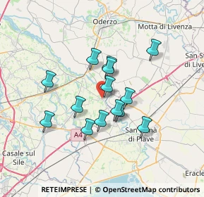 Mappa Via IV Novembre, 31050 Zenson di Piave TV, Italia (5.49714)