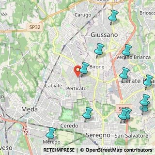 Mappa Via Sant'Alessandro, 22060 Mariano Comense CO, Italia (2.98)