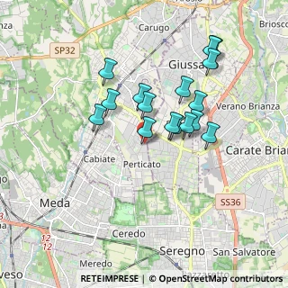 Mappa Via Sant'Alessandro, 22060 Mariano Comense CO, Italia (1.54063)