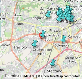Mappa 24021 Treviolo BG, Italia (2.593)