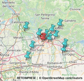 Mappa Via Fratelli Bandiera, 24021 Treviolo BG, Italia (10.26667)