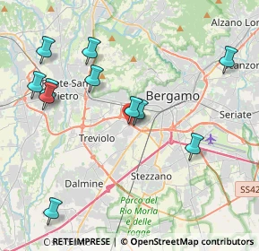 Mappa 24021 Treviolo BG, Italia (4.43364)