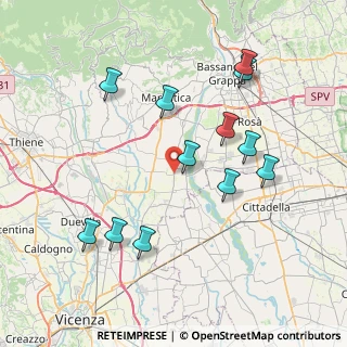 Mappa SP 52, 36060 Schiavon VI, Italia (7.95)