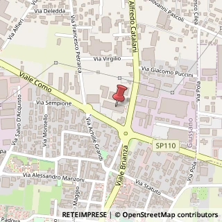 Mappa Viale Como, 6, 20833 Giussano, Monza e Brianza (Lombardia)