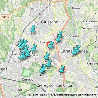 Mappa Via Pola, 20833 Giussano MB, Italia (2.0005)