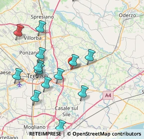 Mappa Via Mariani, 31048 San Biagio di Callalta TV, Italia (8.80143)