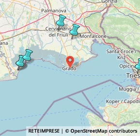Mappa Via Amerigo Vespucci, 34073 Grado GO, Italia (31.85455)
