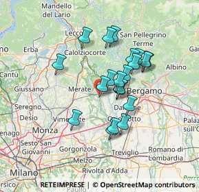 Mappa 24030 Solza BG, Italia (11.086)