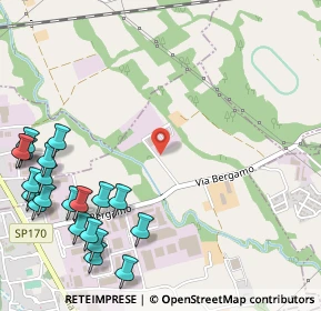 Mappa Via Lombardia, 24030 Medolago BG, Italia (0.747)