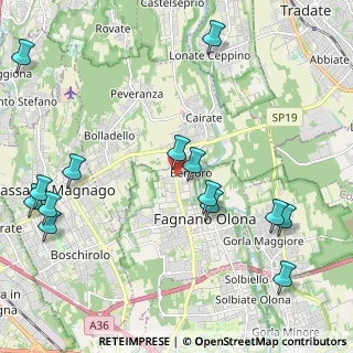 Mappa Via Corridoni Filippo, 21054 Fagnano Olona VA, Italia (2.63)