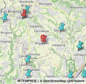 Mappa Via Giacomo Puccini, 23880 Cortenova LC, Italia (2.99917)