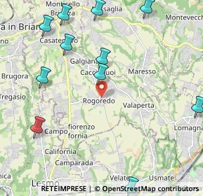 Mappa Via Giacomo Puccini, 23880 Cortenova LC, Italia (2.67)