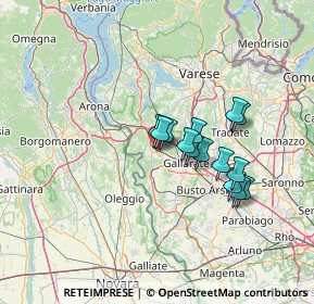 Mappa Via Valle, 21019 Somma lombardo VA, Italia (10.29143)