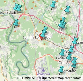 Mappa Via Valle, 21019 Somma lombardo VA, Italia (5.36118)