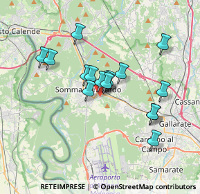 Mappa Via Valle, 21019 Somma lombardo VA, Italia (2.88375)