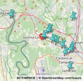 Mappa Via Valle, 21019 Somma lombardo VA, Italia (4.2075)