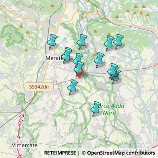 Mappa Via Giuseppe Garibaldi, 23877 Paderno d'Adda LC, Italia (3.01571)