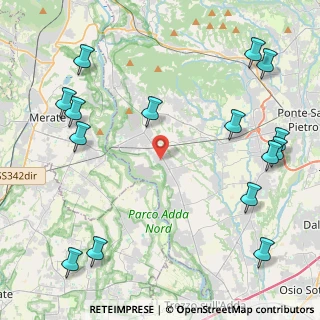 Mappa Via S. Giovanni Bosco, 24030 Solza BG, Italia (5.79667)