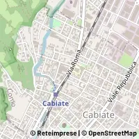 Mapa Cabiate