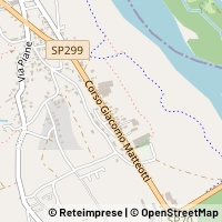 Karte Serravalle Sesia