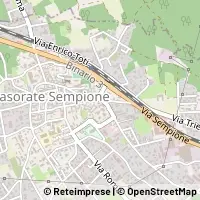 Mapa Casorate Sempione