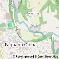 Mapa Fagnano Olona