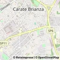 Kort Carate Brianza