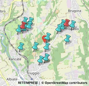 Mappa Via Monastero, 20842 Besana in Brianza MB, Italia (0.9115)