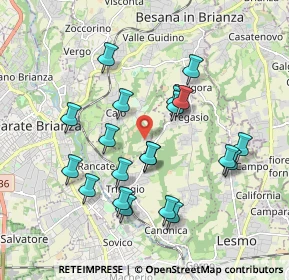 Mappa Via Monastero, 20842 Besana in Brianza MB, Italia (1.7885)