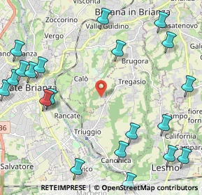 Mappa Via Monastero, 20842 Besana in Brianza MB, Italia (2.99)