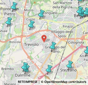 Mappa Via Boffalora, 24048 Treviolo BG, Italia (3.26067)