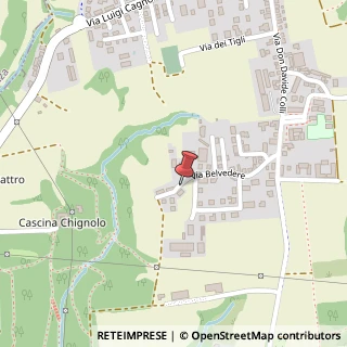 Mappa Via Belvedere, 23, 20844 Triuggio, Monza e Brianza (Lombardia)