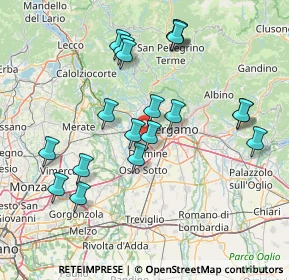 Mappa Via Cristoforo Colombo, 24048 Treviolo BG, Italia (15.24789)