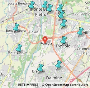 Mappa Via Cristoforo Colombo, 24048 Bergamo BG, Italia (2.51917)