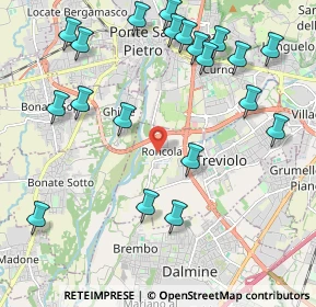 Mappa Via Cristoforo Colombo, 24048 Bergamo BG, Italia (2.48)