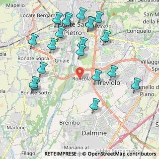 Mappa Via Cristoforo Colombo, 24048 Bergamo BG, Italia (2.3485)