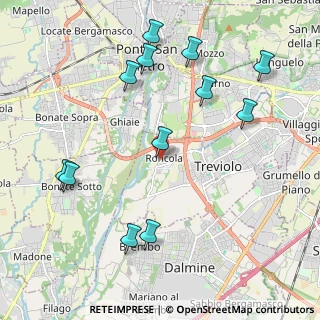 Mappa Via Cristoforo Colombo, 24048 Treviolo BG, Italia (2.33583)