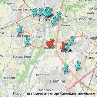 Mappa Via Cristoforo Colombo, 24048 Bergamo BG, Italia (2.301)