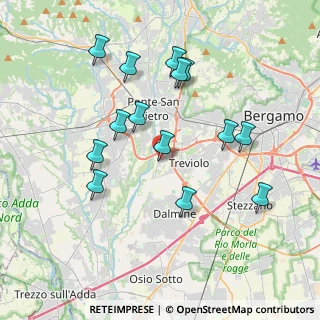 Mappa Via Cristoforo Colombo, 24048 Bergamo BG, Italia (3.72929)