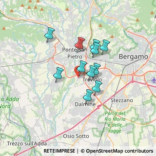 Mappa Via Cristoforo Colombo, 24048 Bergamo BG, Italia (2.59364)
