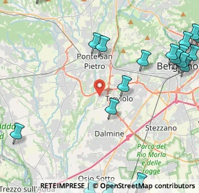 Mappa Via Cristoforo Colombo, 24048 Bergamo BG, Italia (6.263)