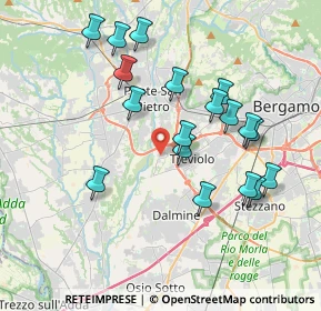 Mappa Via Cristoforo Colombo, 24048 Bergamo BG, Italia (3.71444)