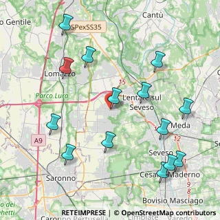 Mappa Via Conciliazione, 20824 Lazzate MB, Italia (4.78786)